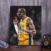 数字油彩画diy油画人物NBA球星科比填充画手工数码填色手绘装饰画