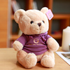 泰迪熊公仔小号毛绒玩具可爱床上陪睡觉抱抱熊，情人节礼物小熊玩偶