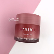 Laneige/兰芝唇膜睡眠滋润淡化唇纹唇色唇部去角质20g草莓