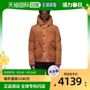 香港直邮潮奢belstaff贝达弗，男士橙色radar羽绒夹克