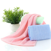 6条装竹炭纤维方巾 u婴幼儿童幼儿园小毛巾洗脸擦手巾