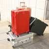 网红铝框拉杆箱20旅行箱24行李箱28直角密码箱复古万向轮26寸