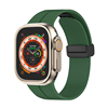 适用苹果s8手表iwatch89表带applewatch765se4代硅胶手表带ultra运动磁吸替换带s7s6男女款智能配件潮