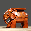 花梨木雕大象换鞋凳摆件实木质雕刻象凳客厅装饰沙发凳红木工