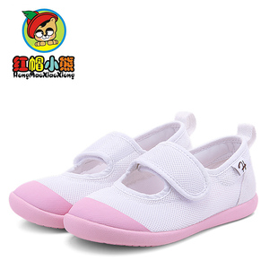 2024日本儿童鞋小白幼儿园男童，女童宝宝布鞋室内白鞋园鞋帆布球鞋