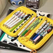 塔卡沙联名国誉日本KOKUYO笔袋文具袋便携收纳化妆包TYAKASHA初中生文具盒男女大容量创意笔盒