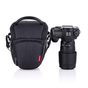 便携单肩三角相机包单反适用于5D4D850微单A7R6防泼水摄影腰包