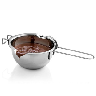 304不锈钢巧克力锅隔水黄油，水浴融化锅，迷你加热锅厨房烘培工具