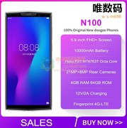 DOOGEE N100 5.99寸FHD 4+64安卓9八核大电池智能双卡联通4G NFC