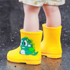 雨鞋儿童男童女款防滑轻便宝宝低筒防水雨靴幼儿园胶鞋雨衣套装