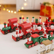 圣诞节礼物包装纸圣诞儿童玩具，平安夜小火车，装饰幼儿园创意饰