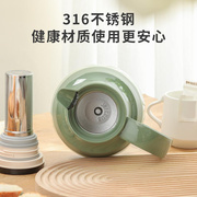 不锈钢保温杯男大容量热水壶家用暖瓶便携式焖茶壶