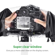 相机防雨罩适用单反佳能5d4尼康d850相机，防水套微单索尼(单索尼)a7a9摄影