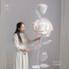 巨型玫瑰花材料包渐变大型装饰美陈商场纸艺花皱纹纸手工DIY套装