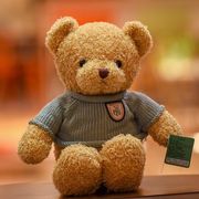 正版泰迪熊毛绒玩具，抱抱熊布娃娃小熊公仔，送女友生日礼物睡觉抱枕