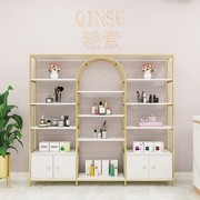 品展示架陈物柜架容院护肤产品置列货美北欧简.约美甲店储