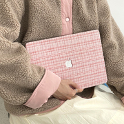 适用macbookair保护壳13寸皮革苹果笔记本15软Pro14/16电脑保护套