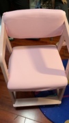 可调节儿童学习椅实木座椅家用宝宝，餐椅可升降多功能写字椅子套罩