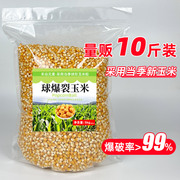 新玉米球形爆米花专用玉米粒商用10斤爆米花的爆裂小玉米5斤
