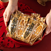 糯米船包装袋新年烘焙牛轧糖饼干袋焦糖杏仁坚果小船酥饼包装盒壳
