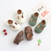 春秋季女宝宝公主鞋，婴儿鞋学步鞋软底皮鞋，0-2岁小童鞋子凉鞋0防滑