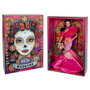 美国正版Barbie芭比亡灵节娃娃肯墨西哥骷髅妆2023玩具De Muertos