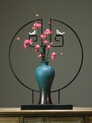 新中式陶瓷器花瓶摆件客厅，电视柜玄关轻奢装饰品现代简约创意摆设