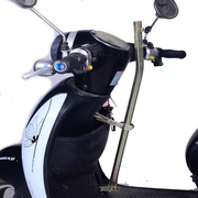 电动车遮阳雨伞支架电瓶踏板摩托车三轮车不锈钢加粗固定夹撑伞架