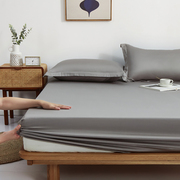 喷气织造全棉斜纹40支纯色床笠保护罩席梦思床垫床套全包棕垫床罩