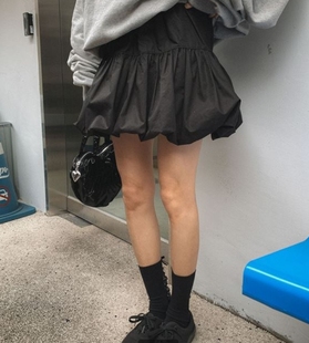 Cmy korea韩国东大门女装 减龄时尚伞裙半身裙中裙迷你短裙
