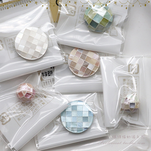 手工马赛克拼接彩贝壳珠日本kiwa贵和饰品配件diy原包装一包一个