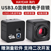 高清500万像素，usb3.0工业相机数码，显微镜电子放大镜sjm-500g免驱