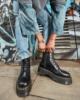 Dr.Martens JADON 马丁靴经典8孔工作靴厚底增高耐磨耐用男女皮靴