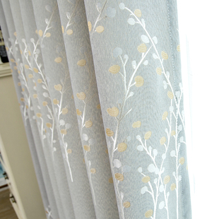 遮光窗帘成品加厚遮阳布，2023年客厅卧室，免打孔全挂钩简约现代
