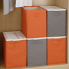 衣物收纳箱布艺家用 牛津布储物箱可折叠 衣柜衣服整理盒大号日式
