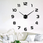 现代简约超大挂钟客厅创意艺术时钟家用 DIY个性时尚静音钟表挂表