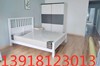 白色欧式实木烤漆床宜家床实木，双人床1.5米1.8米欧式床美式床公寓