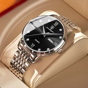 瑞士品牌手表男士机械表，高档全自动防水夜光，商务简约十大石英腕表