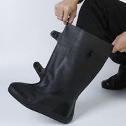 防雨鞋套男女防水雨天加厚防滑耐磨底成人，雨鞋套黑色高筒防雪