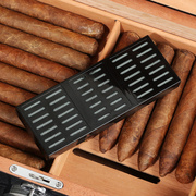 。雪茄保湿盒雪松木盒进口雪茄箱保湿柜烟盒密封便携盒高档雪茄盒