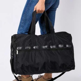 卡通猫咪大号旅行子母手提斜挎女包包休闲大容量旅行袋4319
