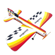 固定翼 吉比3D航模飞机特技机板机 EPP耐摔易维护 比赛热门机