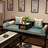 客厅新中式红木沙发垫坐垫四季通用布艺垫子防滑沙发套沙发海绵垫