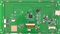 7寸低成SD本Wb070C84工业串口屏液晶屏触摸屏显示屏TFT模块
