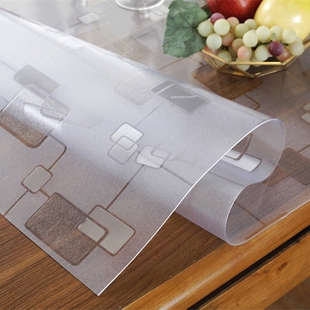 透明餐桌垫软玻璃pvc茶几桌布耐高温防烫防水防油免洗台布长方形