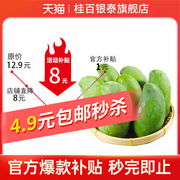 广西桂七芒果当季新鲜水果现摘5斤大芒果青皮芒果净重9斤