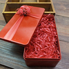 大号长条烟盒马口铁长方形红色盒喜糖盒收纳铁盒子88元