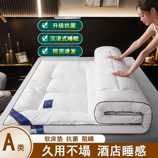 床垫软垫家用卧室榻榻米垫子床褥子加厚睡垫宿舍单人垫被床上折叠