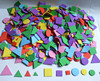 1000片装儿童手工制作形状 马赛克贴画材料 eva几何图形泡沫贴纸