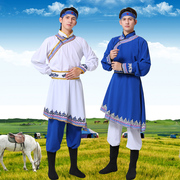 蒙族舞蹈蒙古舞服装男表演艺考蒙古舞蹈演出服装练功服民族蒙族舞